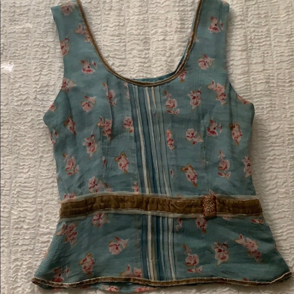 Empire Waist Sleeveless Top